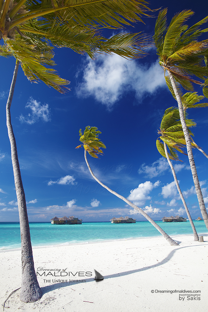 Gili Lankanfushi Maldives Crusoe Residences vues de la plage