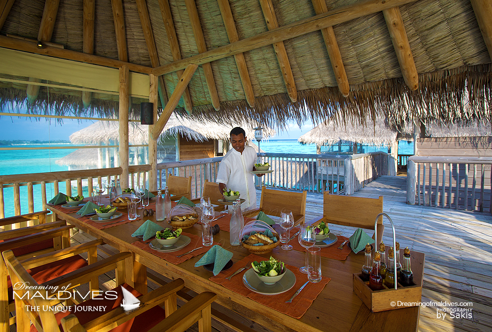 Gili Lankanfushi Maldives Déjeuner à la Private Reserve