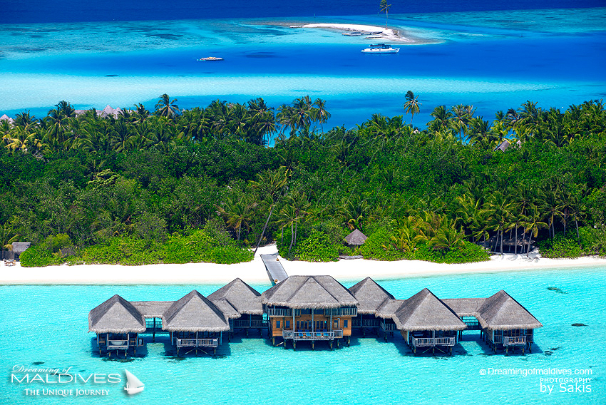 Gili Lankanfushi Maldives Spa Photo aérienne