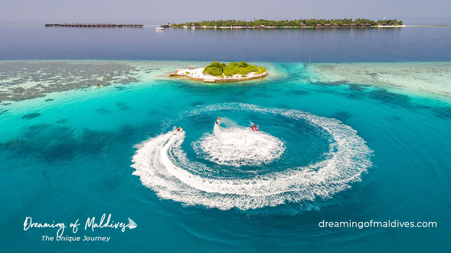 Hôtel Lily Beach Maldives Activité Jet Ski