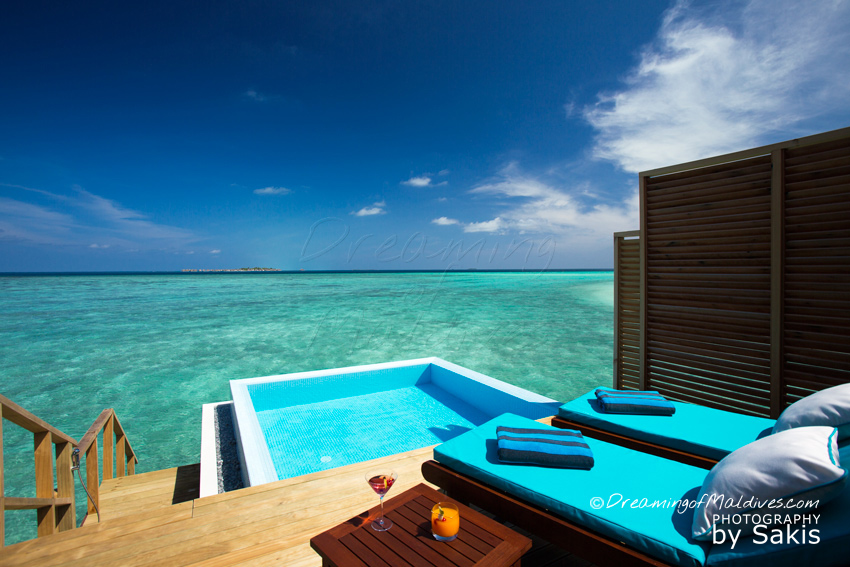 Hôtel Velassaru Maldives Bungalow Lagon sur pilotis & Piscine