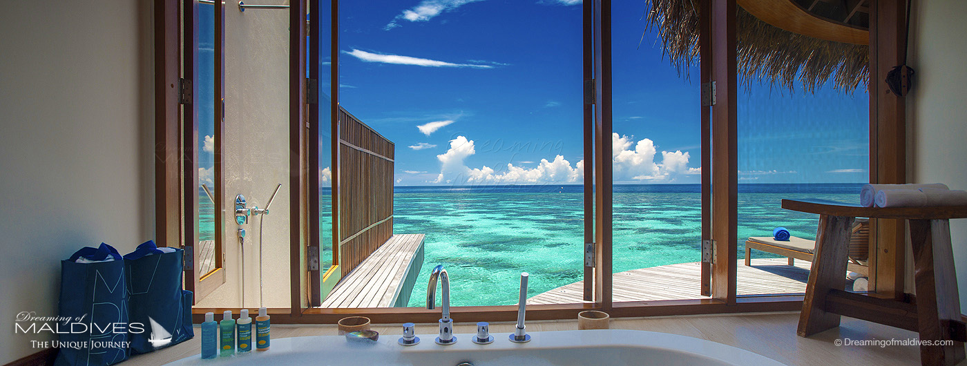 W Maldives Villa sur Pilotis salle de bain