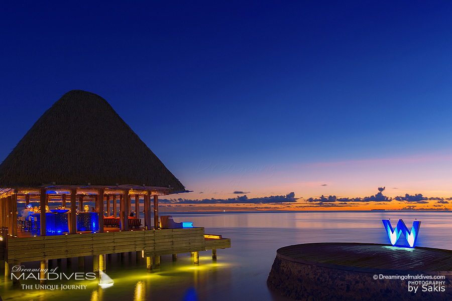Hôtel W Maldives Bar SIP