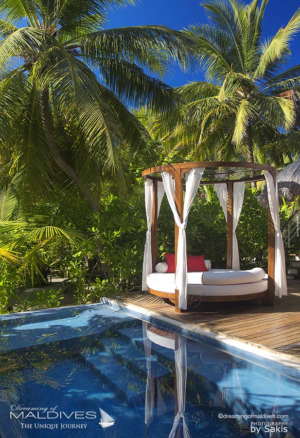 Hôtel W Maldives Jardin des Villas sur Plage Wonderful Beach Oasis