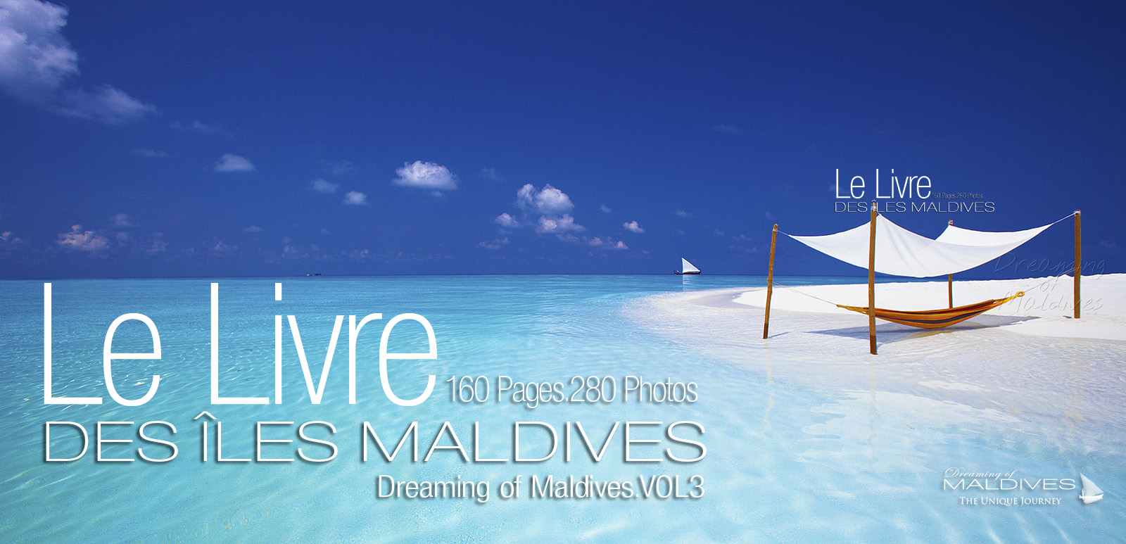 Livre de Photographies de Voyage des Iles Maldives - Dreaming of Maldives