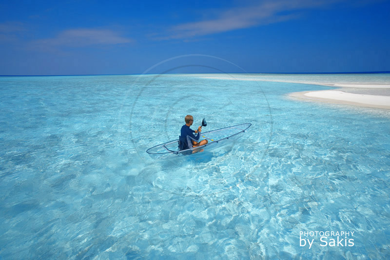 Activités nautiques canoë kayak aux Maldives