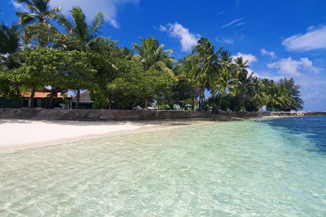 emplacement hôtel Equator Village Maldives Addu Atoll