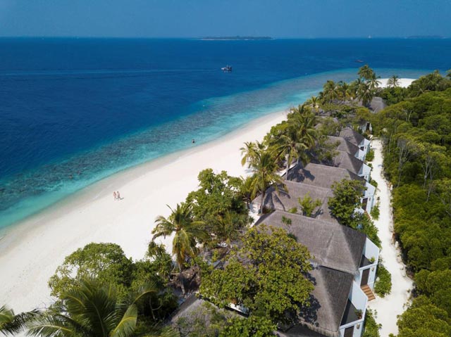 emplacement hôtel Dreamland Maldives Resort Baa Atoll Baa Atoll