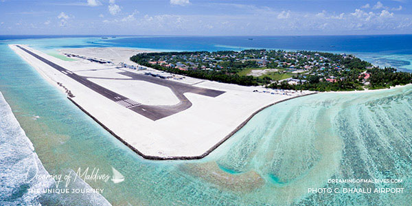 emplacement Dhaalu Αéroport Domestique Maldives Dhaalu Atoll