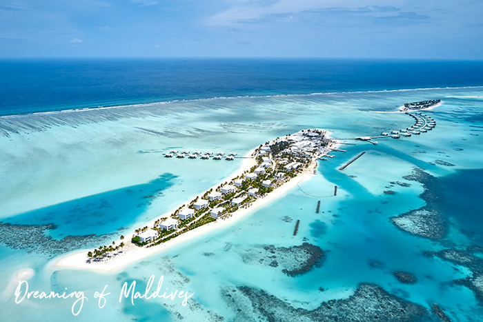 emplacement hôtel RIU Palace Resort Dhaalu atoll