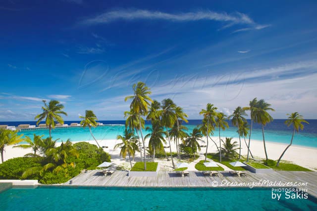 emplacement hôtel Park Hyatt Hadahaa Maldives Gaafu Atoll