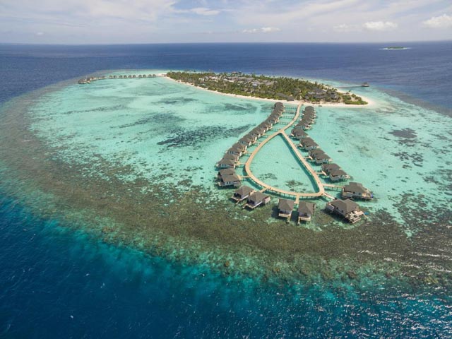 emplacement hôtel Amari Havodda Resort Gaafu Atoll