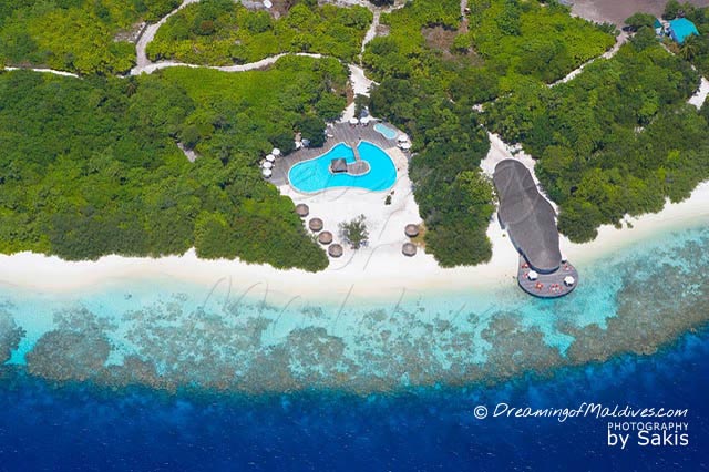 emplacement hôtel Island Hideaway Maldives Haa Alifu Atoll