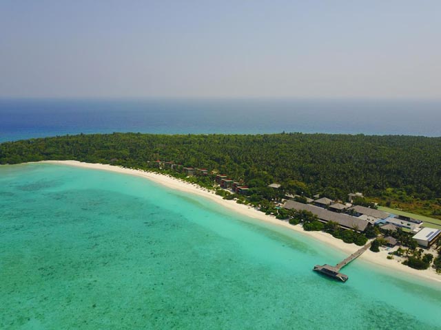 emplacement hôtel The Barefoot Eco Hotel Haa Dhaalu Atoll
