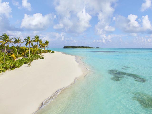emplacement hôtel Innahura Resort Maldives Lhaviyani Atoll