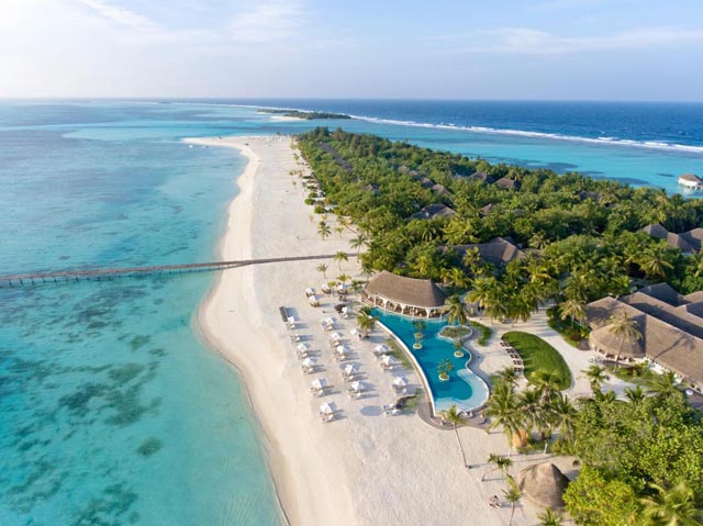 emplacement hôtel Kanuhura Lhaviyani Atoll