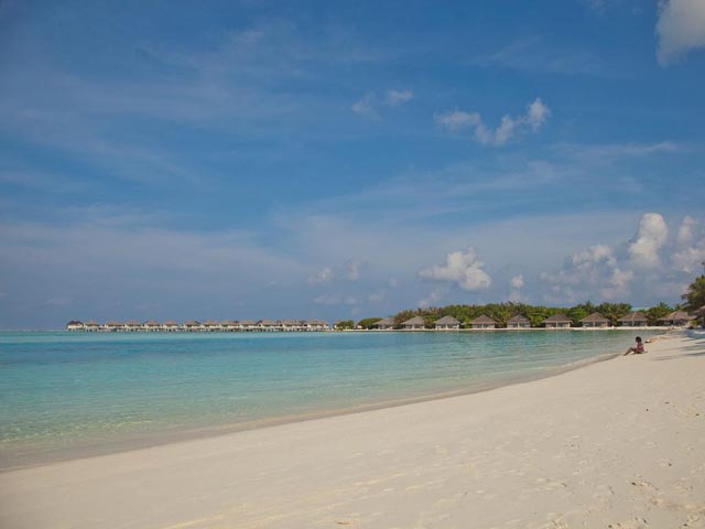 emplacement hôtel Cinnamon Dhonveli Maldives Atoll Nord de Male