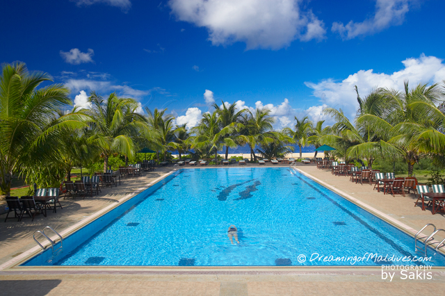 emplacement hôtel Hulhule Hotel Atoll Nord de Male