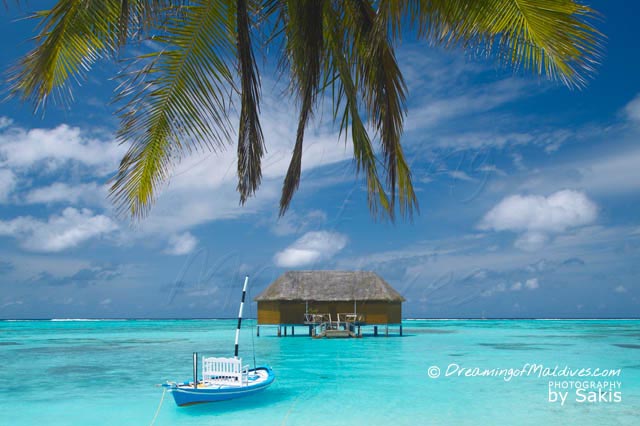 emplacement hôtel Meeru Island Resort Atoll Nord de Male