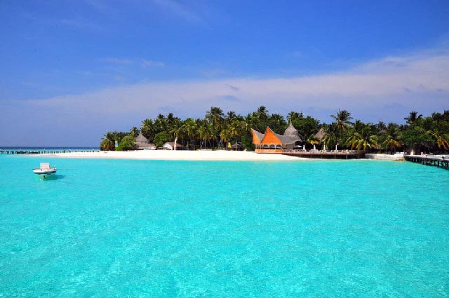 emplacement hôtel Thulhagiri Maldives Atoll Nord de Male