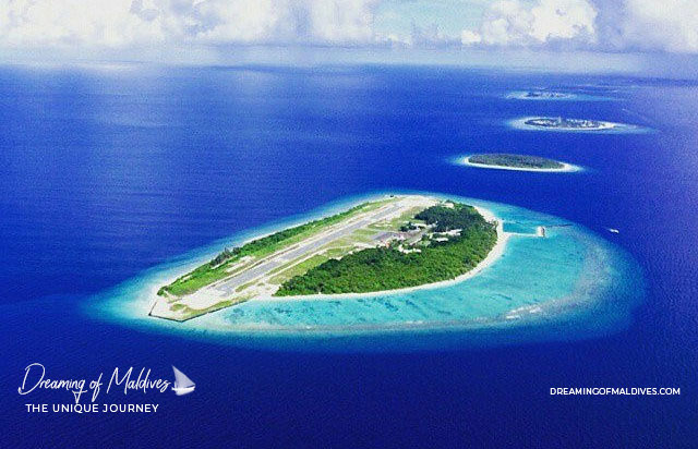 emplacement Ifuru Αéroport Domestique Maldives Raa Atoll