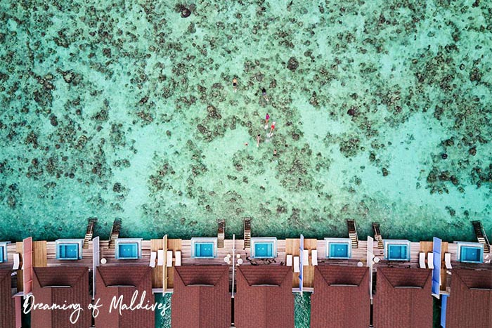 emplacement hôtel The Standard Maldives Resort Maldives Raa Atoll