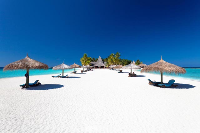 emplacement hôtel Veligandu Resort Rasdhoo Atoll