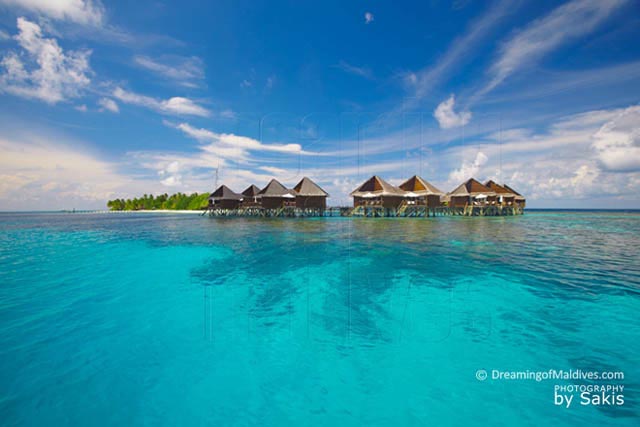 emplacement hôtel Mirihi Island Resort Ari Atoll
