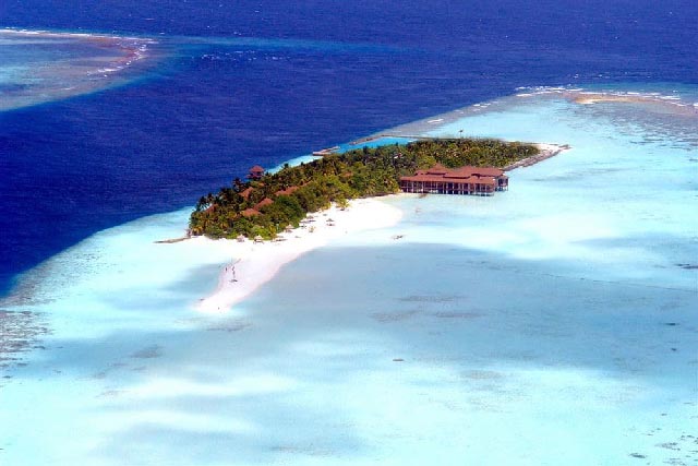 emplacement hôtel Ranveli Village Maldives Ari Atoll