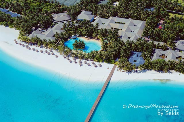 emplacement hôtel Sun Island Ari Atoll