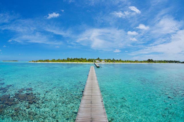 emplacement hôtel Fun Island Maldives Atoll sud de Malé