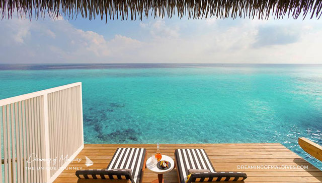 emplacement hôtel SAii Lagoon Maldives Atoll sud de Malé