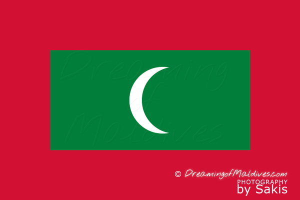 Les Maldives en 18 Faits Utiles et Amusants Le drapeau national des Maldives