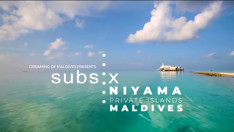 Vidéo de Discotheque sous la mer aux Maldives
