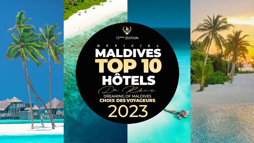 Vidéo Officielle du TOP 10 Des Meilleurs Hôtels des Maldives 2023