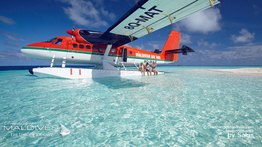 Louer un Hydravion aux maldives pour un tour des Iles