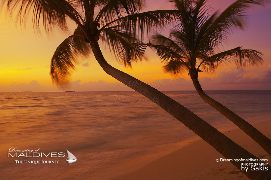 que faire aux Maldives Voir des Couchers de Soleil divinement beaux