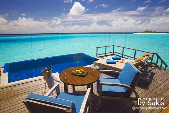 Anantara Dhigu Maldives,water villas suites