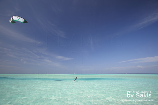 Anantara Dhigu Maldives kitesuf watersport