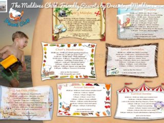 Le Programme et les activités du club-enfant à Anantara Dhigu