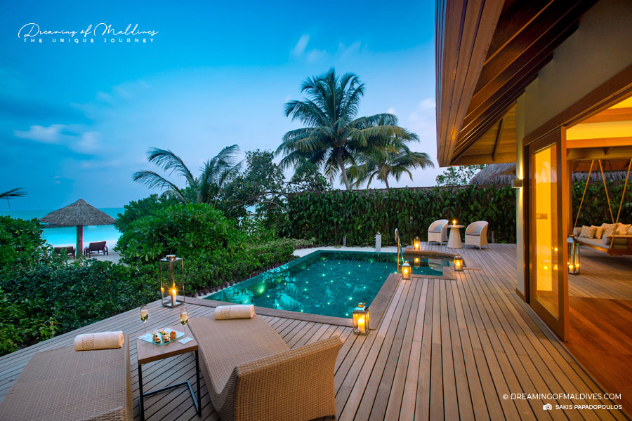 Baros Maldives Villa plage Suite avec piscine Baros Suite With Private Pool