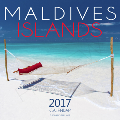 Calendrier Mural des Iles Maldives