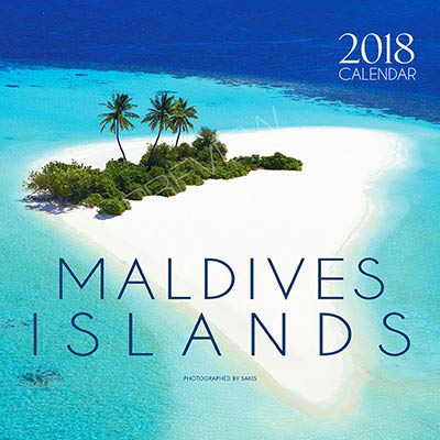 Calendrier Mural des Iles Maldives