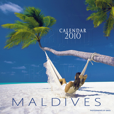 Calendrier Mural des Iles Maldives