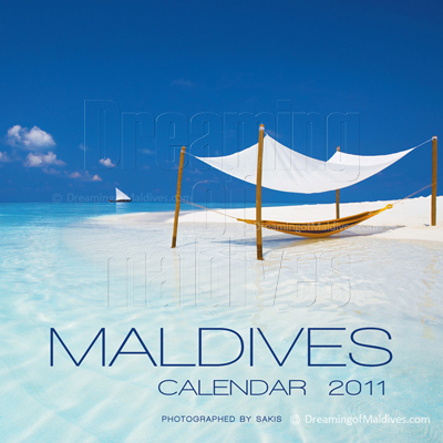 Calendrier Mural des Iles Maldives