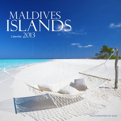 Calendrier Mural des Iles Maldives