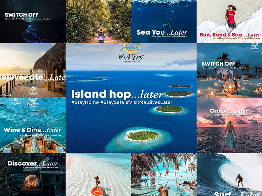 Visit Maldives, a lancé une campagne de communication autour du thème “Visitez les Maldives Après”.