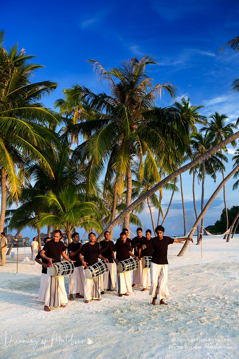 Soirée Maldivienne à Gili Lankanfushi Maldives