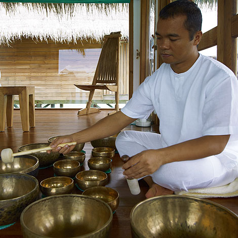 bols tibétains spa de gili lankanfushi maldives