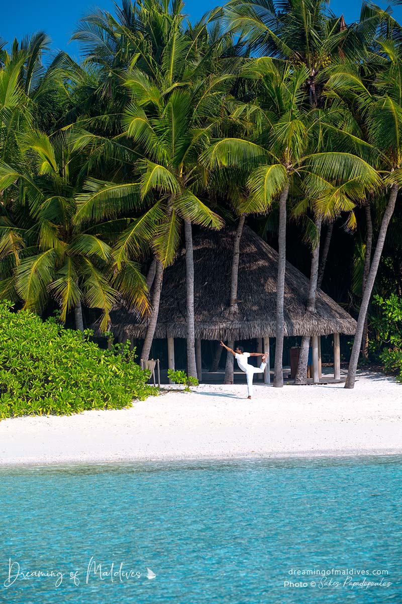 Yoga à Gili Lankanfushi Maldives